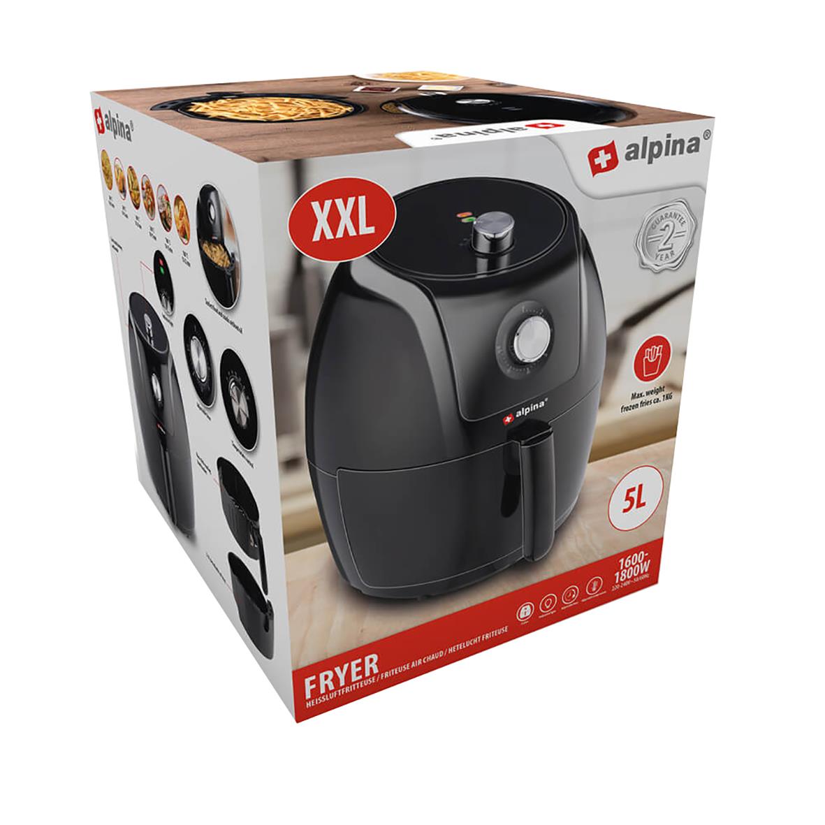 Air Fryer Alpina 5L Digital 63050323_3