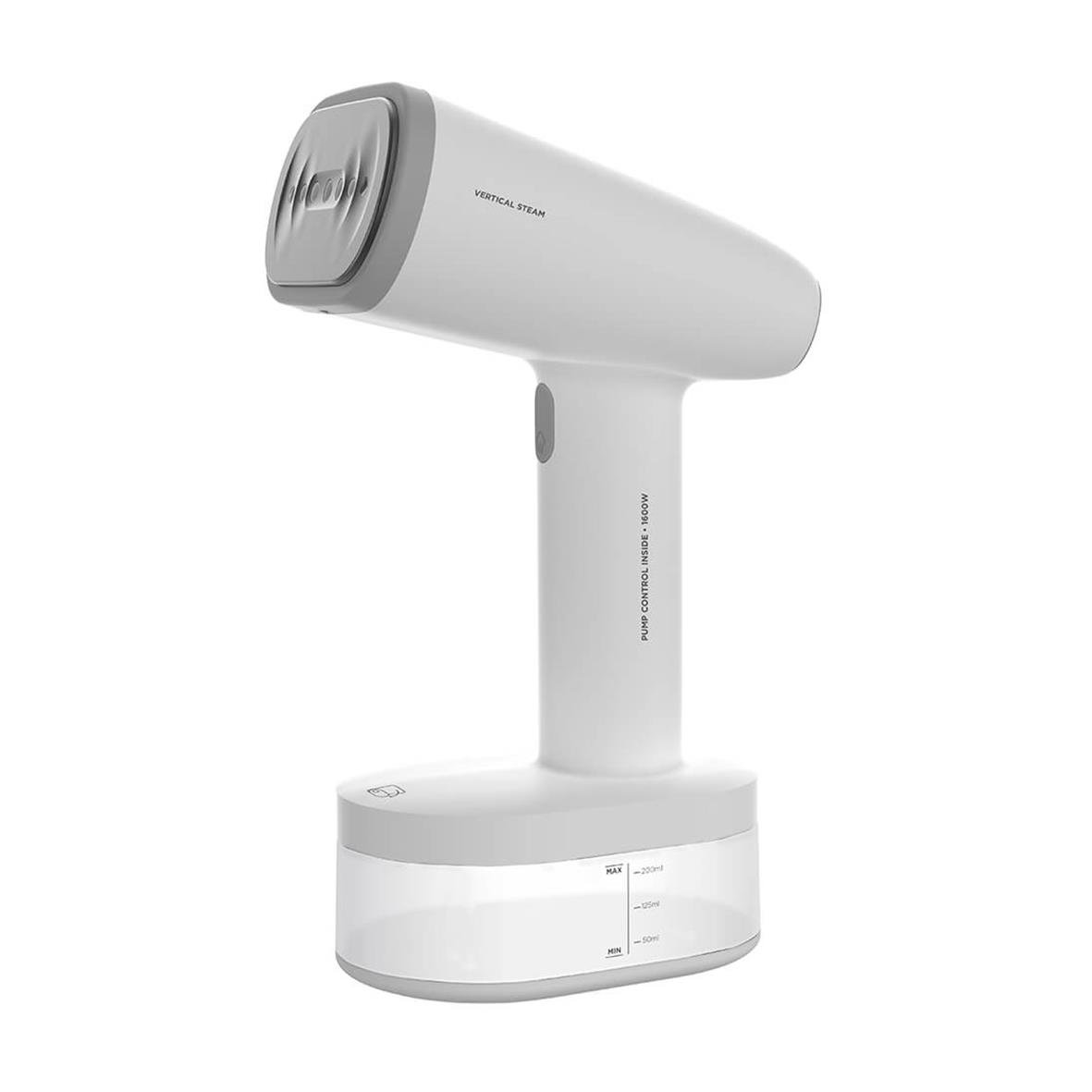 Vertikal ångstation från Black+Decker med handtag och vattentank