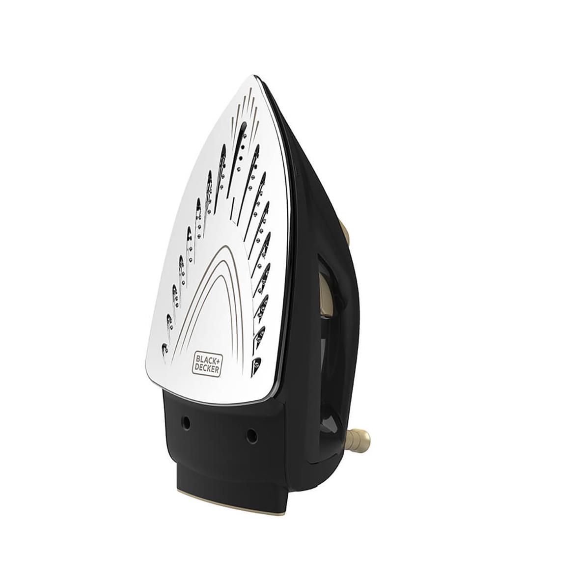 Ångstation Black+Decker 2400W 2L med svart och vitt design