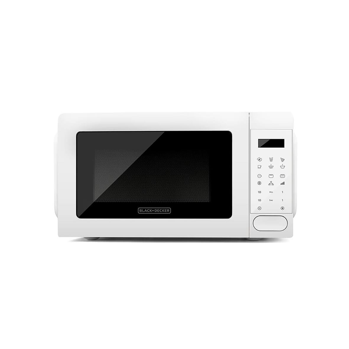 Mikrovågsugn Black+Decker Digital 700W Vit 20L