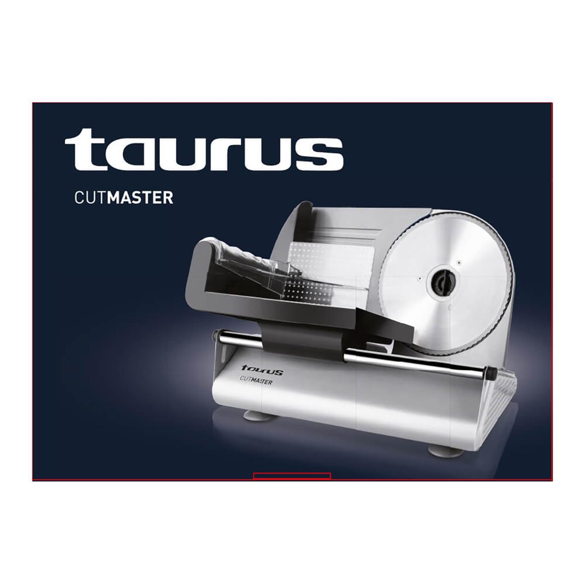 Skärmaskin Taurus Cutmaster 1520W/19cm med blad och motor