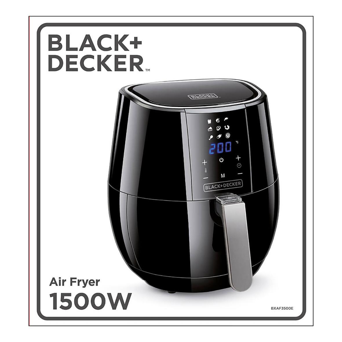 Air Fryer Black+Decker Digital Control Svart 3.5L 63050413_5