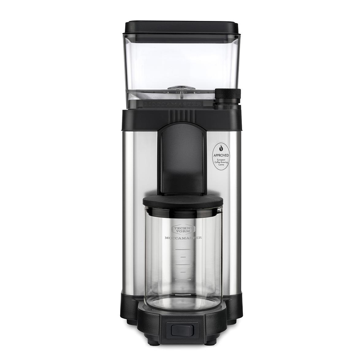 Kaffekvarn Moccamaster KM5 Burr i polerad silverfärg
