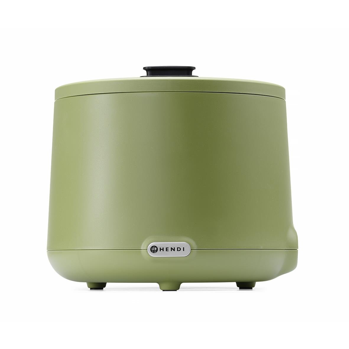 Grön elektrisk sopptillbehörskittel från Hendi med 1,5L kapacitet