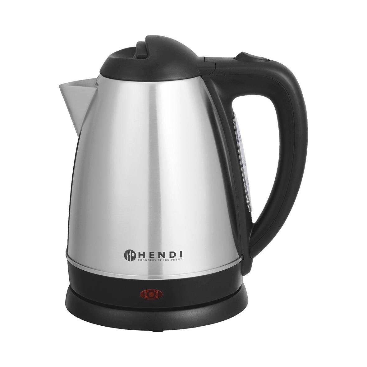 Vattenkokare Hendi sladdlös i rostfritt stål, 1,8L