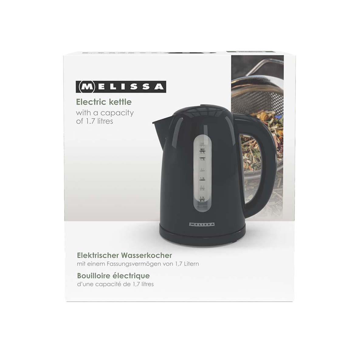 Vattenkokare Melissa Elektrisk 2200W svart 1,7L