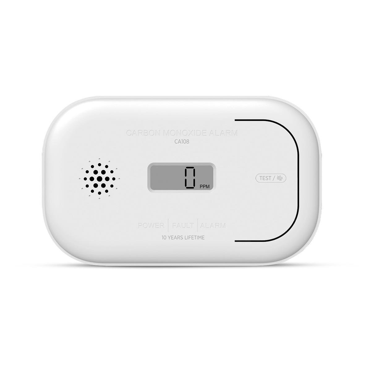 Kolmonoxidlarm Housegard CA108 med LCD-skärm och digital display