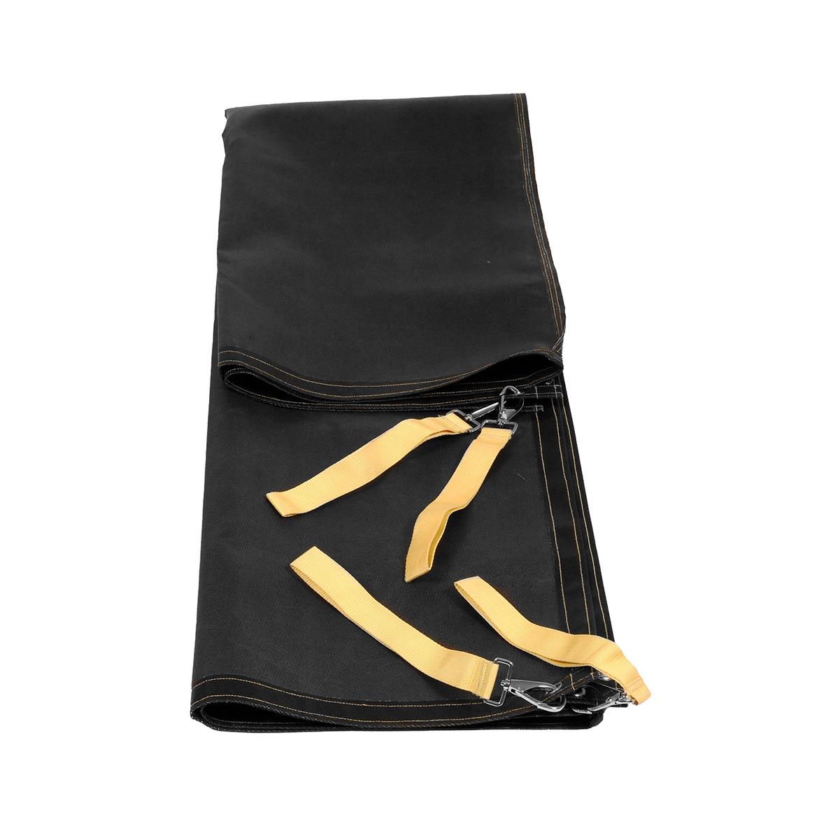 Brandfilt CGS Lithium liten 1,7x2m svart med fästanordningar