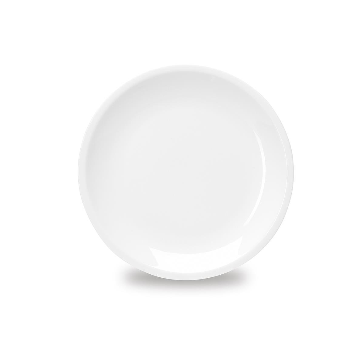 Vit tallrik Exxent Pegasus Flat Ø24cm