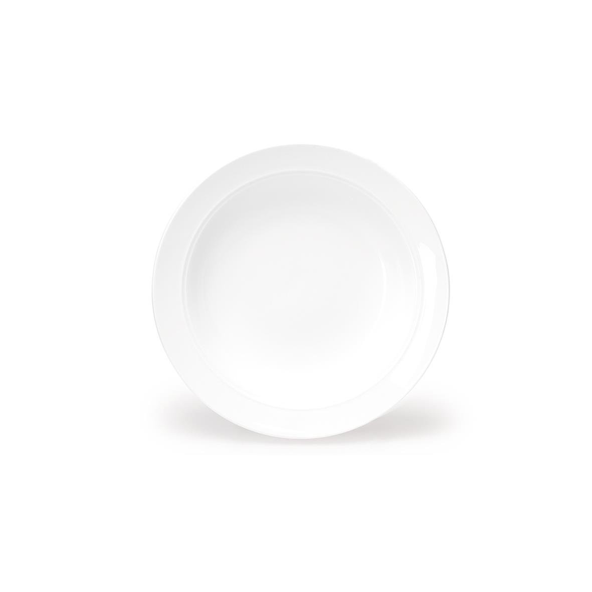 Vit djup tallrik BBM Duro Ø16cm