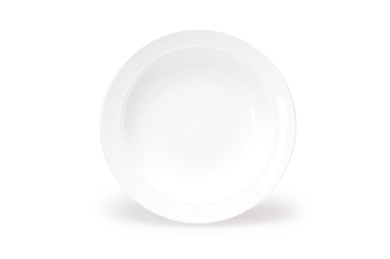 Vit djup tallrik BBM Duro Ø16cm