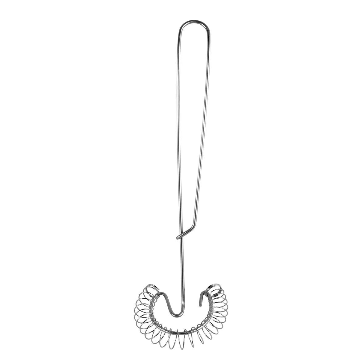 Spiralvisp 26,5cm av metall med spiralformad botten för matlagning