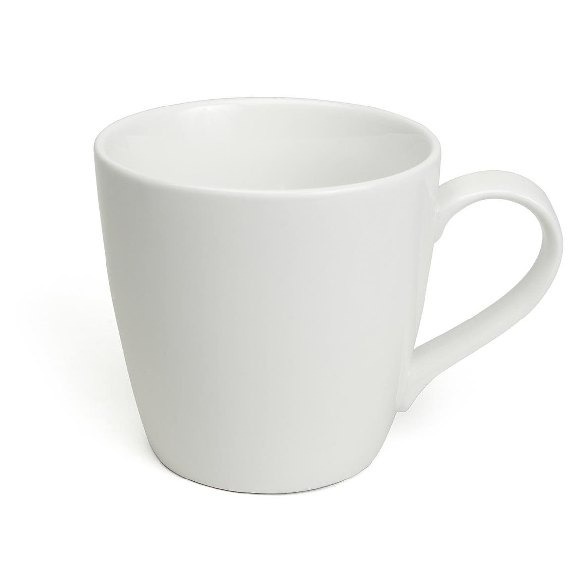 Vit mugg Helsinki 35cl med handtag