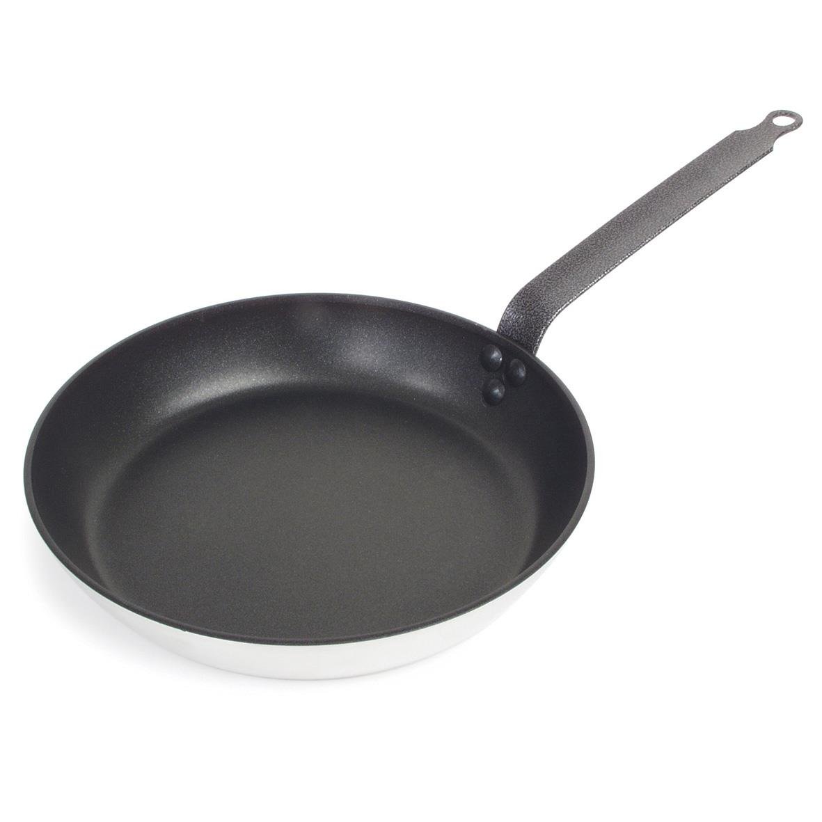 Stekpanna Exxent Nonstick aluminium Ø24cm med svart nonstick-beläggning och lång handtag