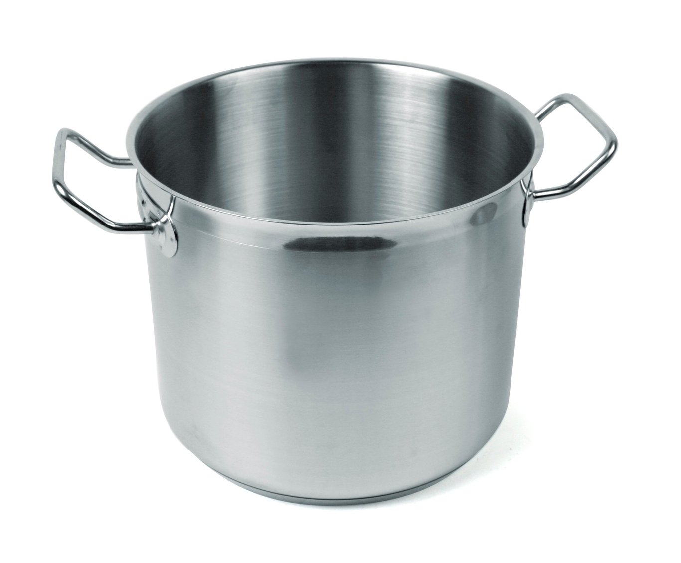 Hög rostfri kastrull med handtag, Ø20cm, 6,3L kapacitet