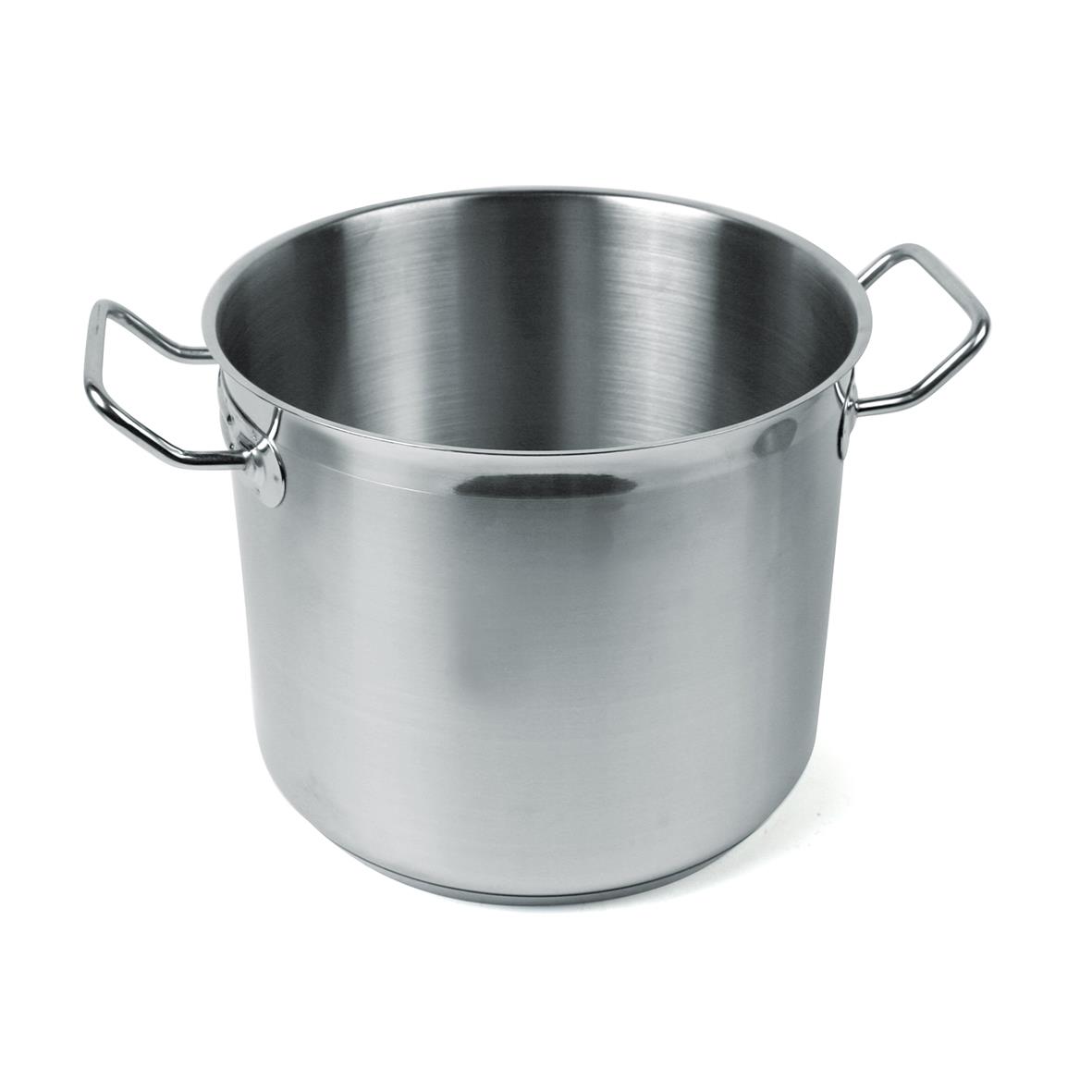 Hög rostfri kastrull med handtag, Ø20cm, 6,3L kapacitet