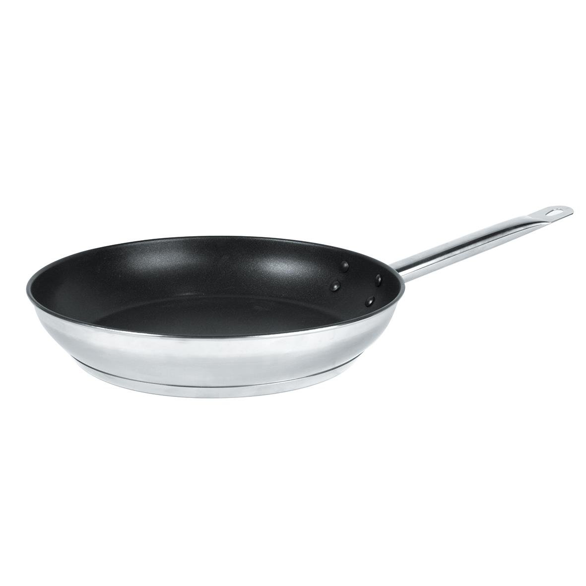 Stekpanna Exxent Nonstick rostfri Ø24cm 2,3L