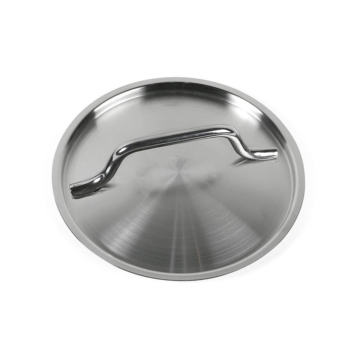 Rostfri lock med diameter 14 cm och handtag