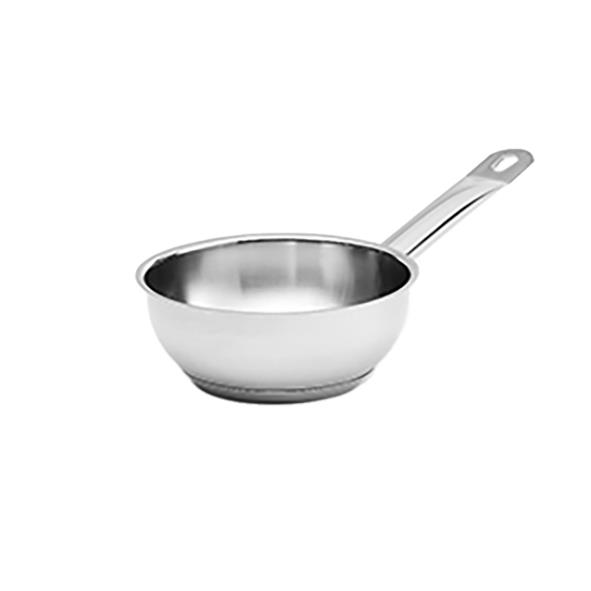 Rostfri sauteuse med Ø16cm och 0,8L kapacitet