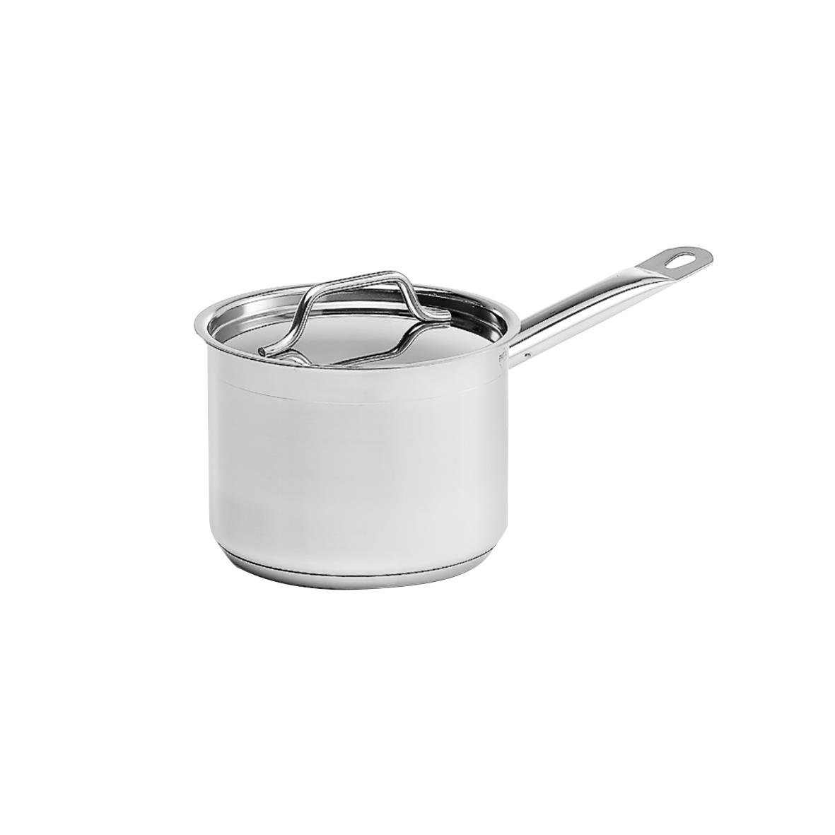 Kastrull i patina med lock Ø16cm och 2,2L kapacitet