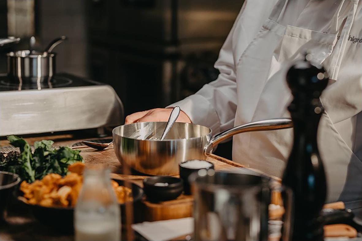 Kock i kök med en sautéspanna från Culimat av Mathias Dahlgren, Ø22cm, 2,5L