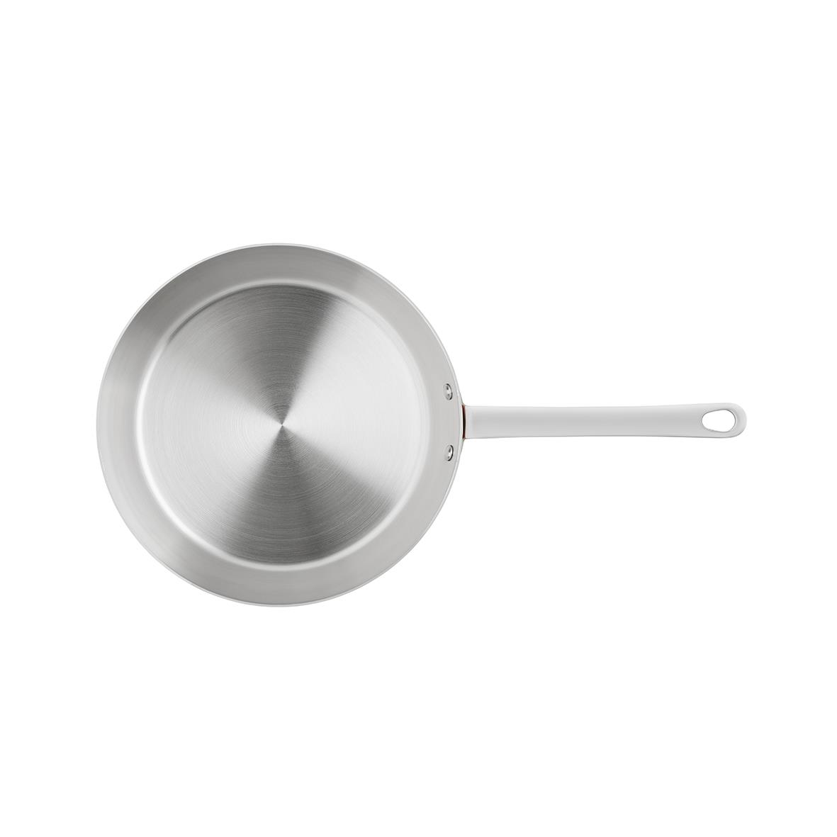 Stekpanna Scanpan Maitre D’ Koppar Ø28cm sett ovanifrån