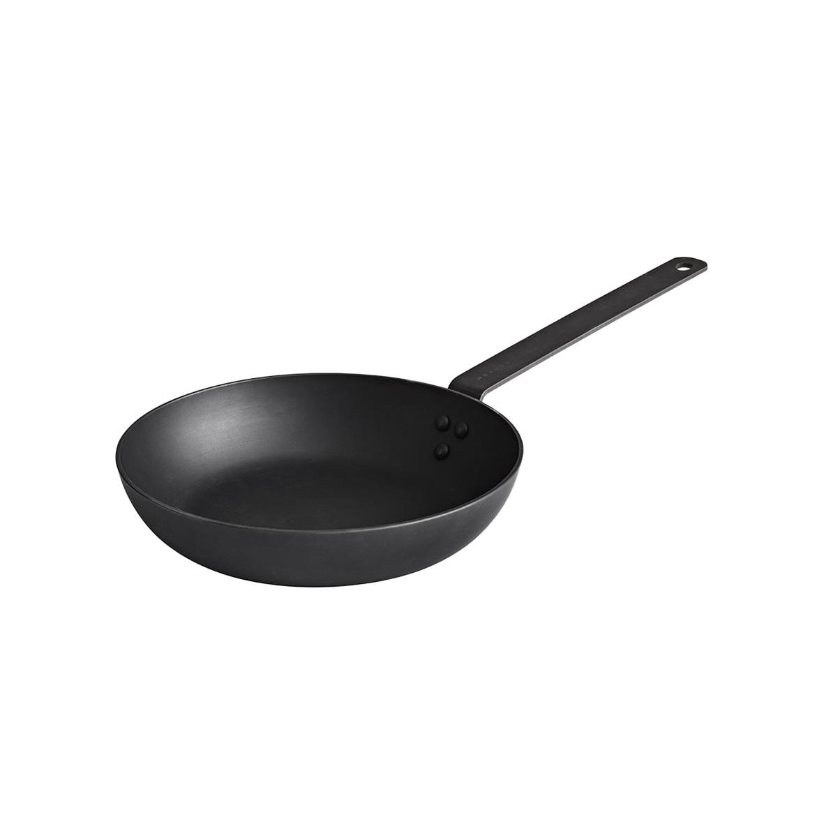 Stekpanna Satake Kolstål 3mm Ø24cm