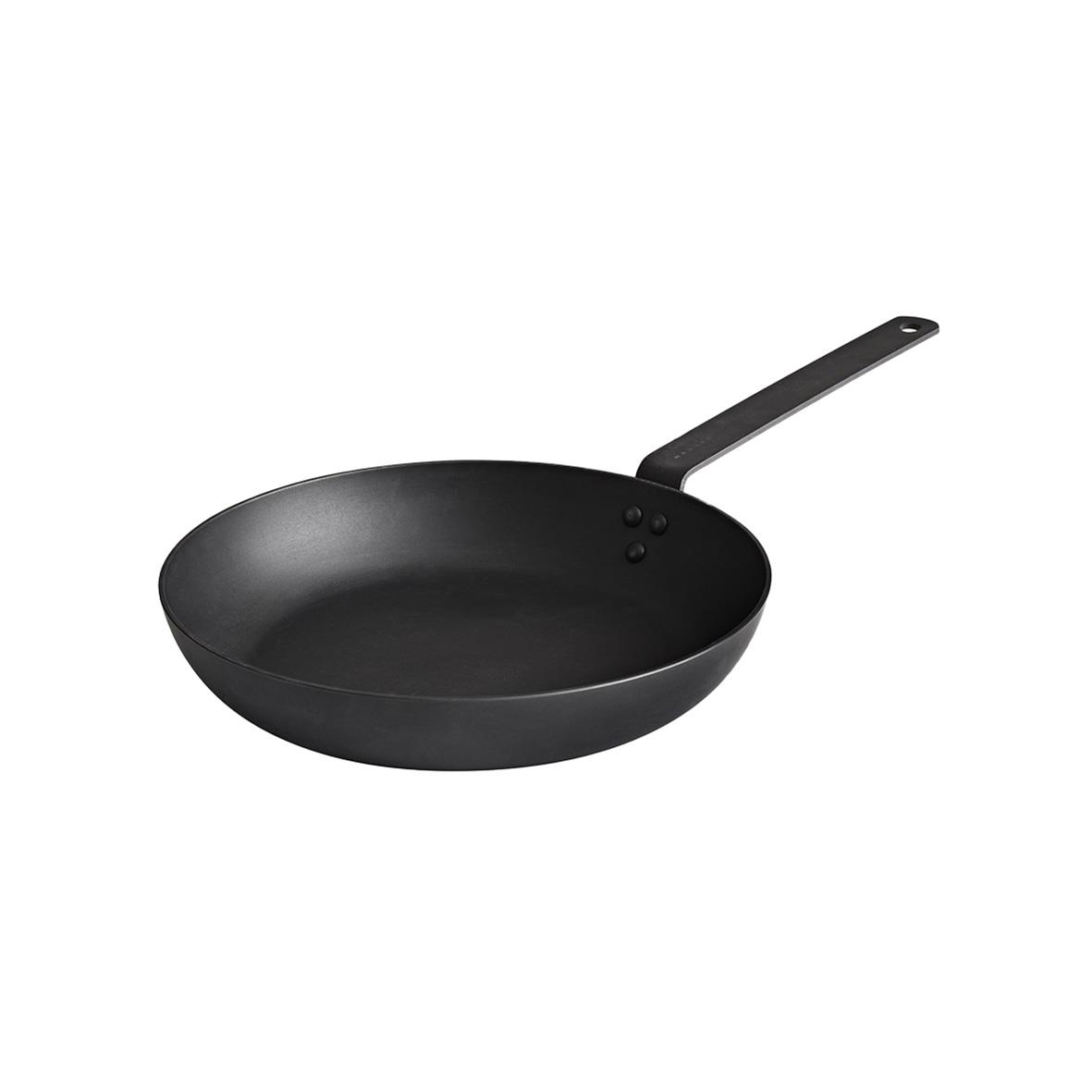 Stekpanna Satake Kolstål 3mm Ø28cm