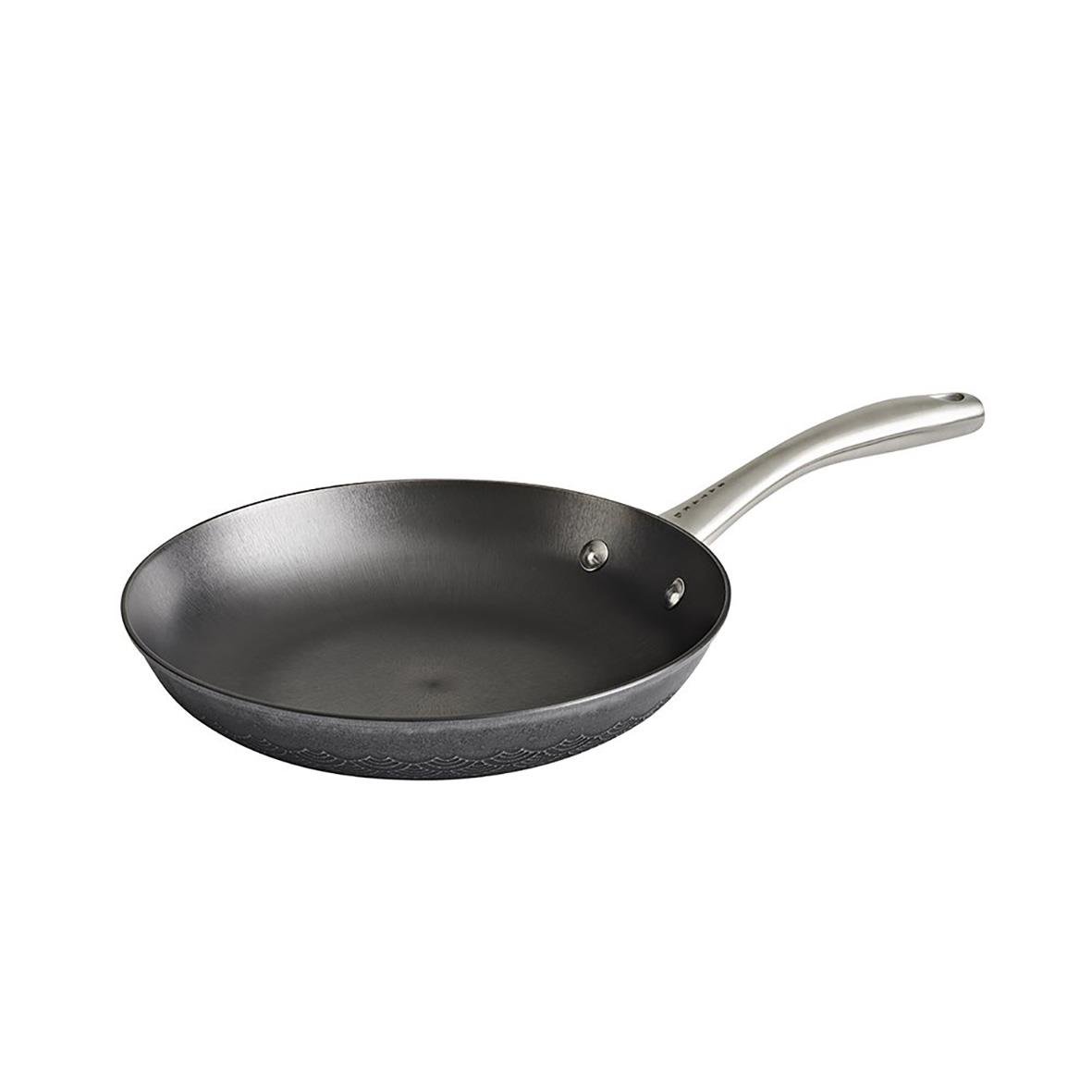Stekpanna Satake Nitriding Ø24cm med svart non-stick yta och metallhandtag