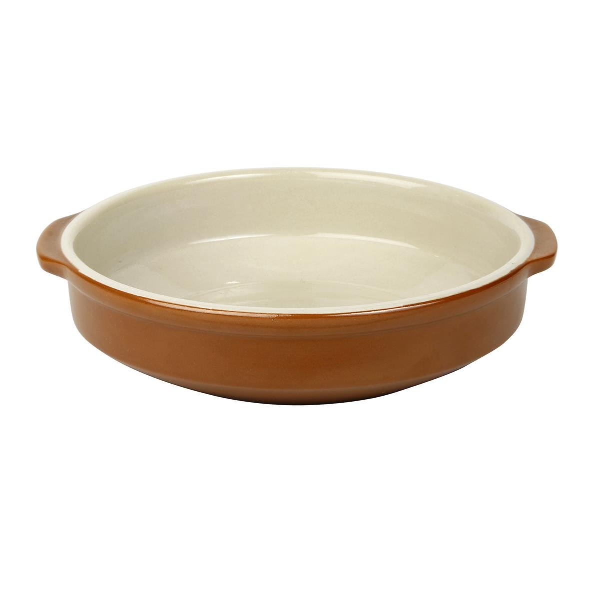 Form Xantia Provence brun/beige oval form med diameter 11 cm