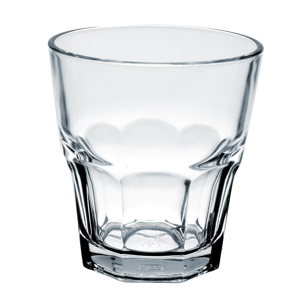 Klart whiskyglas Pasabahce America med volym 20cl och måtten Ø78x82mm