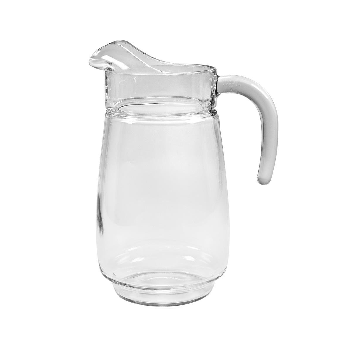Tillbringare i glas med handtag och pip, Arcoroc Tivoli, 2,3L