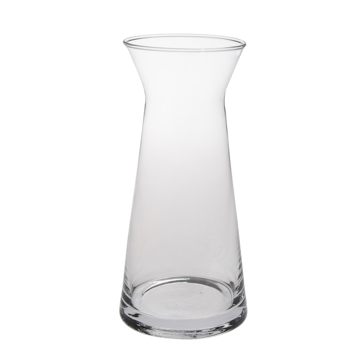 Karaff Cascade 0,25L av klart glas med bred bas och smalare topp