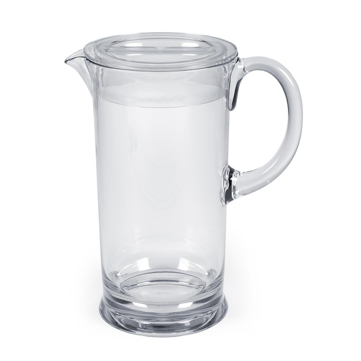 TIllbringare Exxent med lock i Tritan, 1,8L, transparent