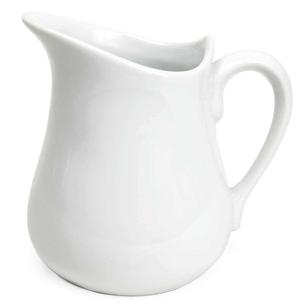 Vit tillbringare i fältspatporslin från Exxent, 0,5L kapacitet