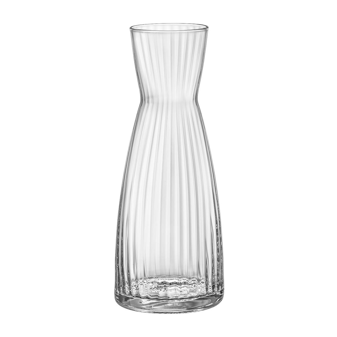 Karaff Bormioli Rocco Exclusiva med vertikala ribbor, höjd 255mm och volym 100cl