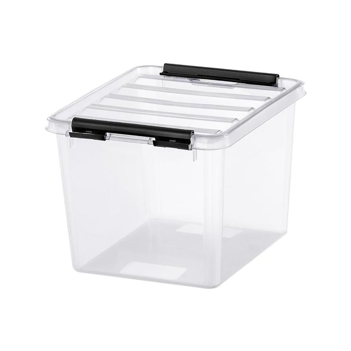 Förvaringslåda SmartStore Classic 3L transparent med lock, mått 210x170x150mm