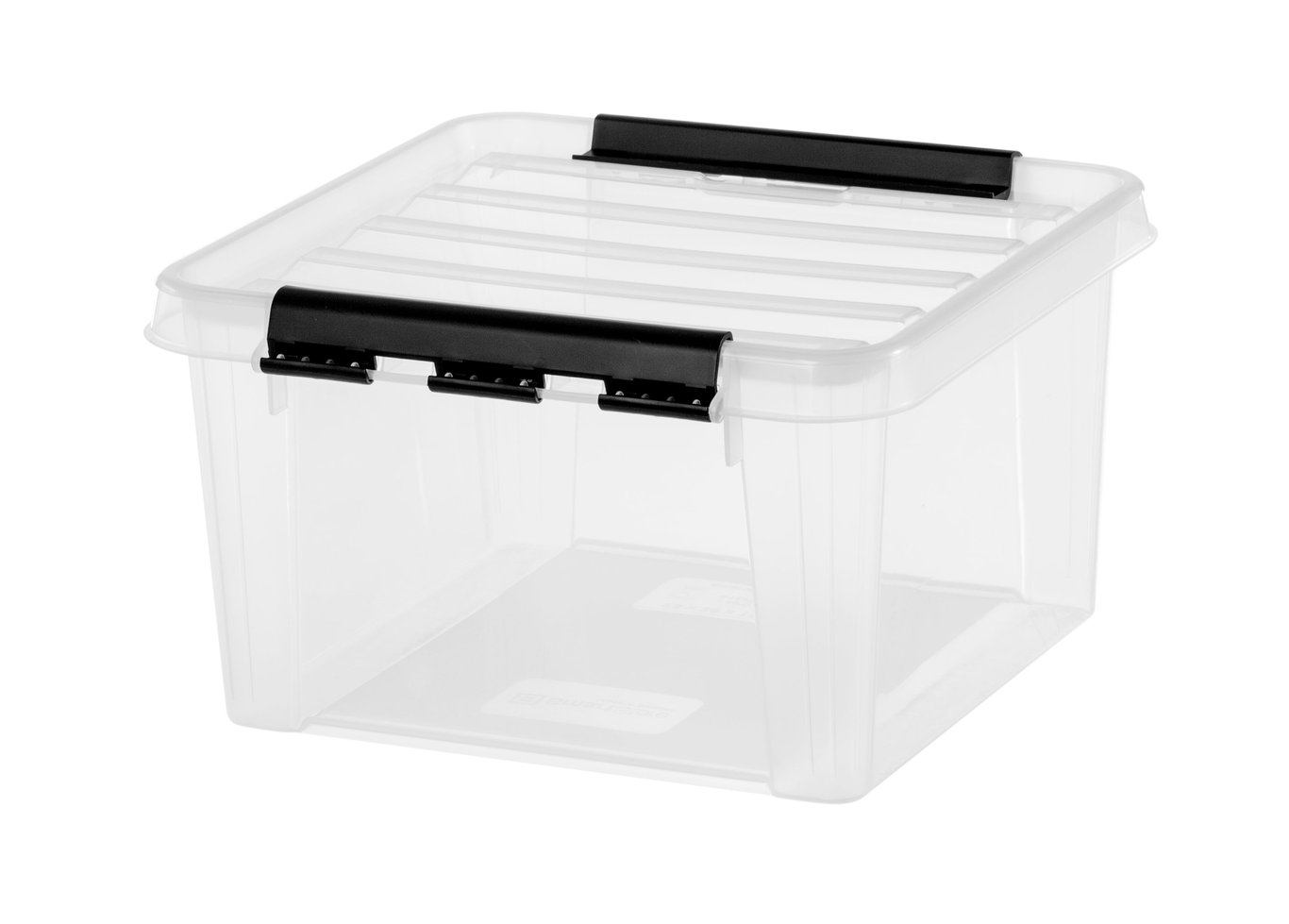 Transparent förvaringslåda SmartStore Classic 7L med lock, mått 280x280x170mm
