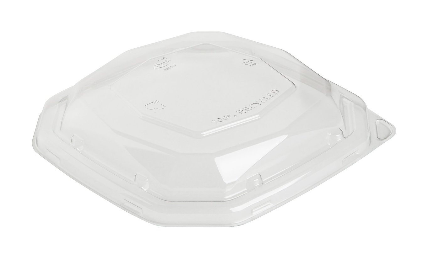 Transparent Lock Duni Octabagasse behållare på 650ml