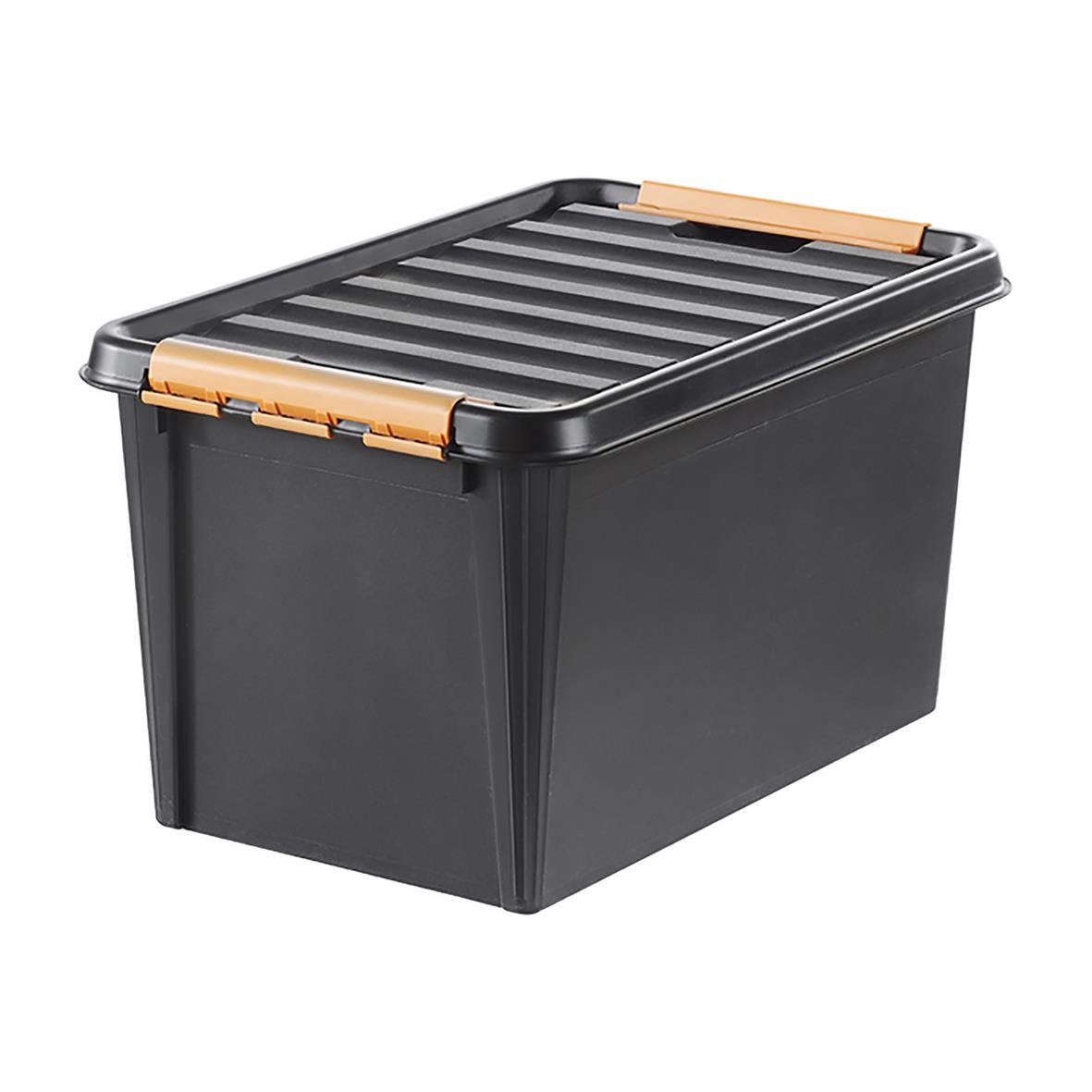 Förvaringsbox med Lock SmartStore Pro Svart 50L 64350237