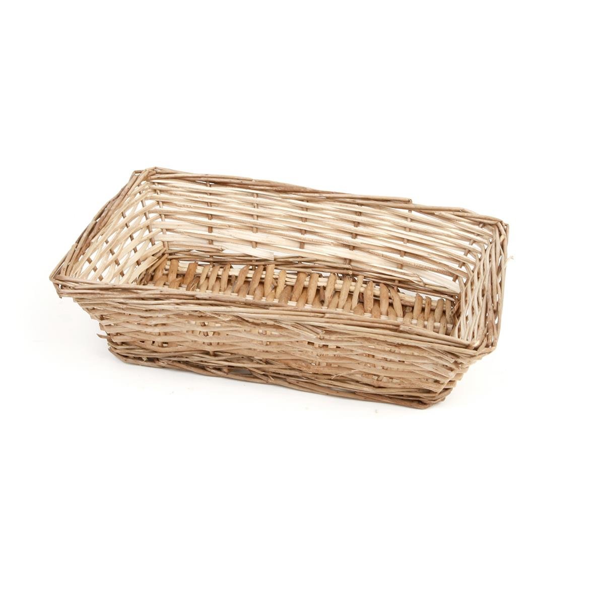 Rektangulär brödkorg i rotting med måtten 30x20cm