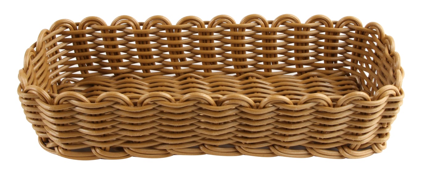 Bestickkorg Brun 26,5x10cm