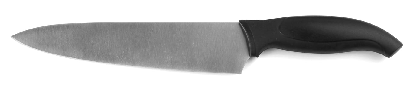 Kockkniv BBM Uptown 20cm med svart handtag och rostfri blad