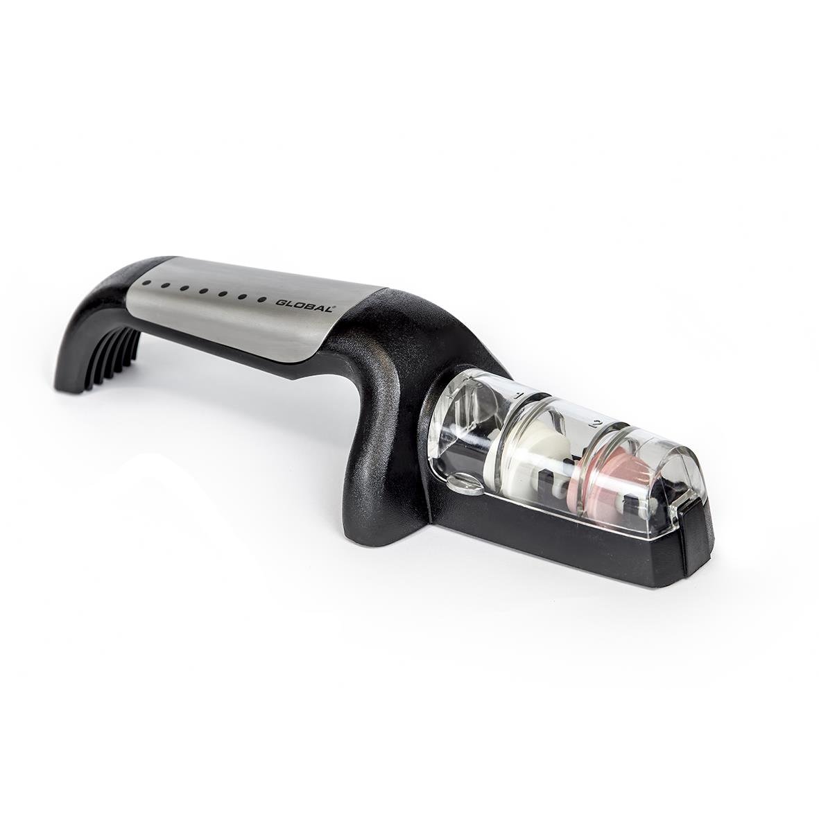 Knivslip Global G-91/SB med svart och silver design samt justerbar slipvinkel