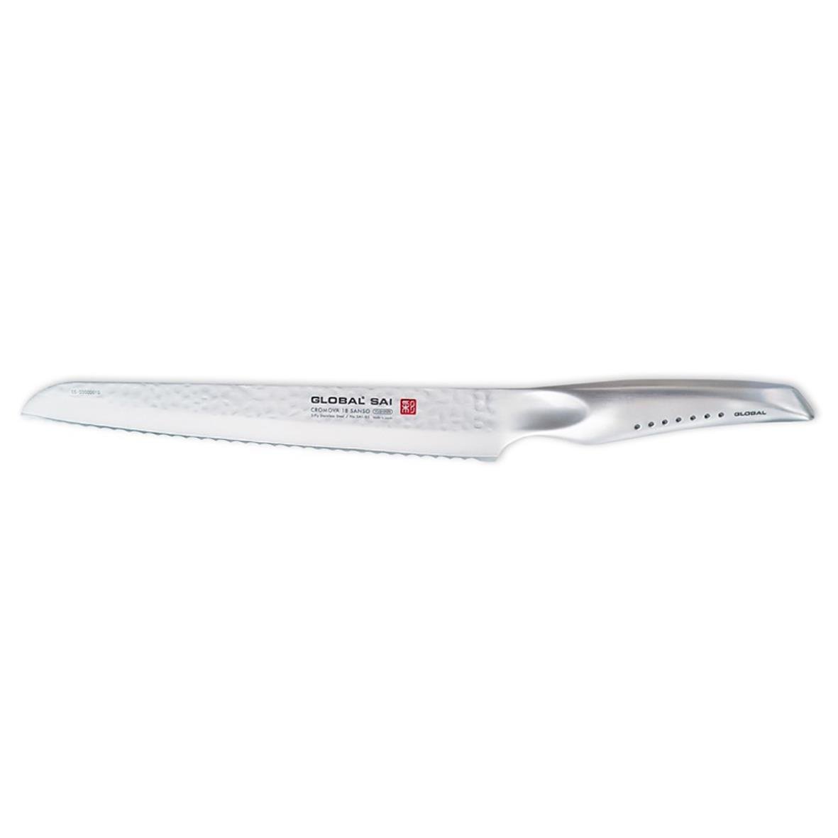 Global SAI-05 brödkniv 23cm med rostfritt blad och ergonomiskt handtag