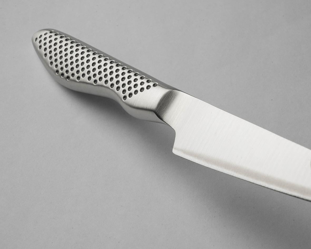 Allkniv Global GS-36 11cm kökskniv med perforerat handtag och lång, vass blad