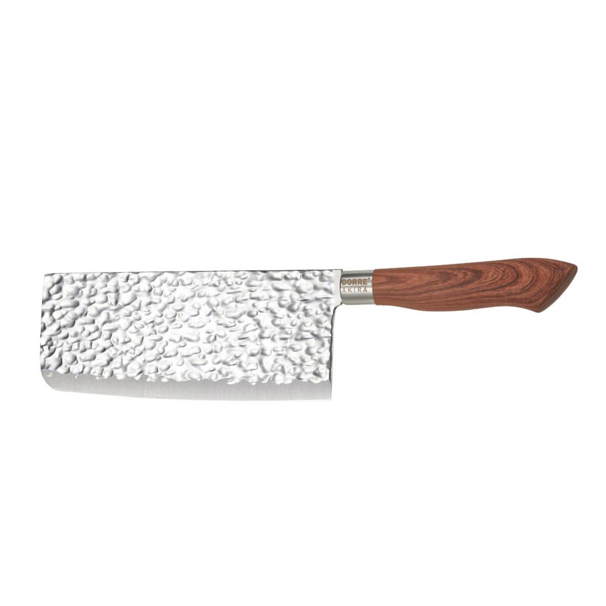 Kockkniv Dorre med rostfritt stålblad och trähandtag, 30 cm