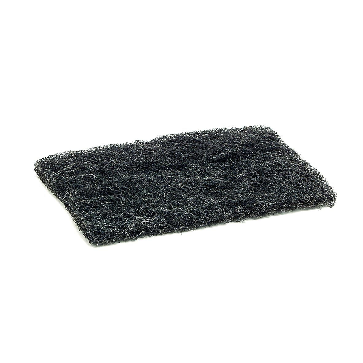 Svart grillduk av skumgummi eller liknande material