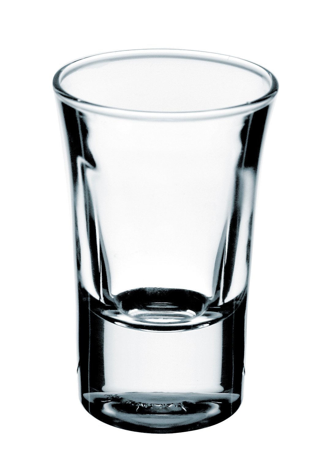 Tydligt shotglas Arcoroc Hot Shot med diameter 45mm och höjd 70mm, volym 3,4cl, av klart glas