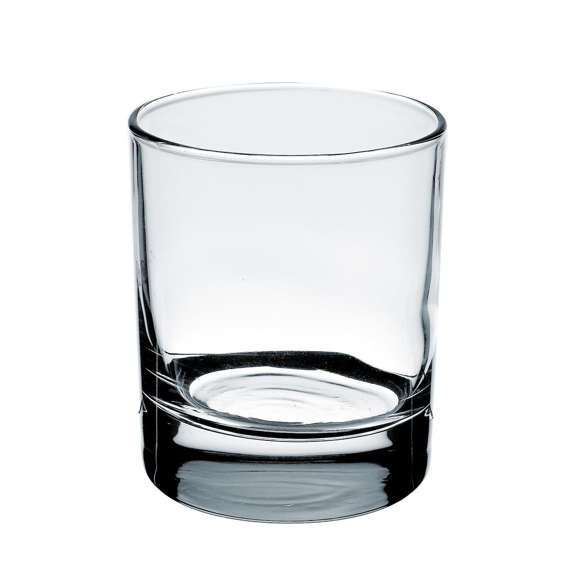 Tydligt whiskyglas Arcoroc Islande med diameter 70mm och höjd 84mm, volym 20cl